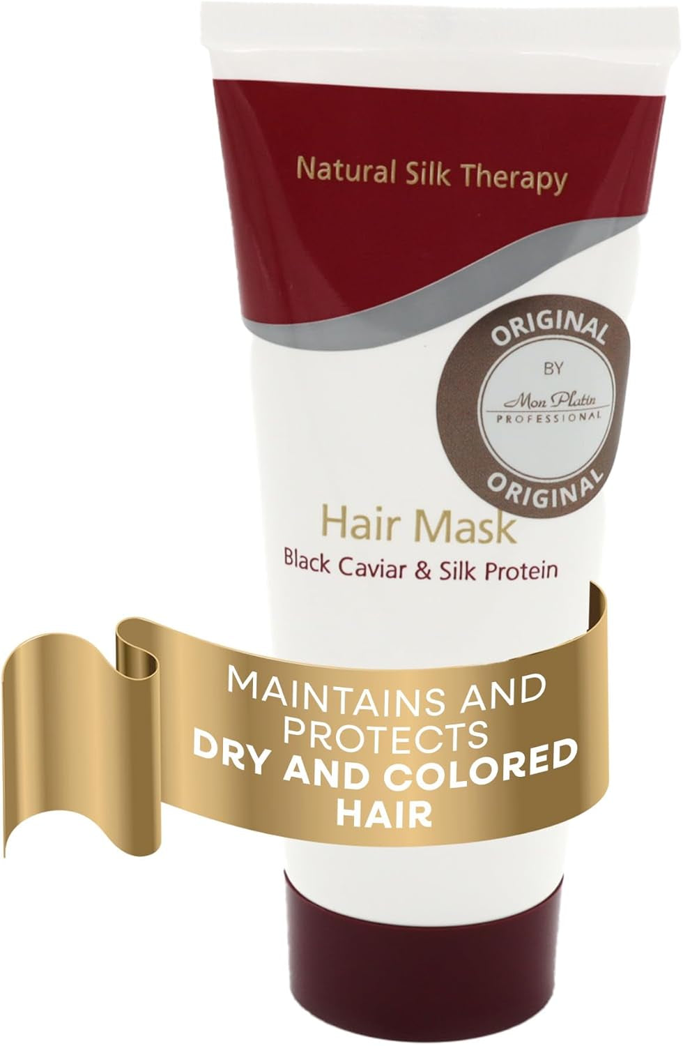 Black Caviar Hair Mask with Natural Silk Protein for Dry, Colored Hair, Enriched with Black Caviar, Hair Mask for Damaged Hair, Deep Conditioning Hair Mask, Sls/Salt Free 100ML