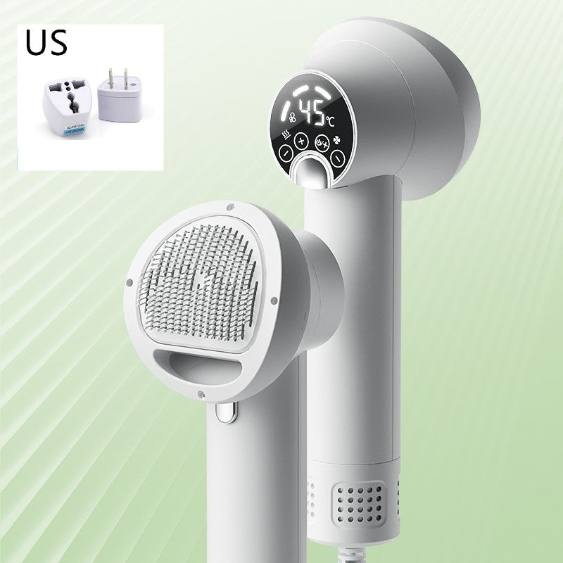 Smart Silent Pet Hair Dryer & Grooming Comb