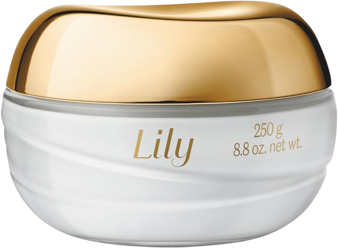 Lily Cream Satin Body Moisturizer [Lily Creme Acetinado Hidratante Corporal] 250G by