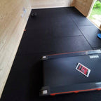 30mm Sprung PRO Rubber Gym Floor Tile