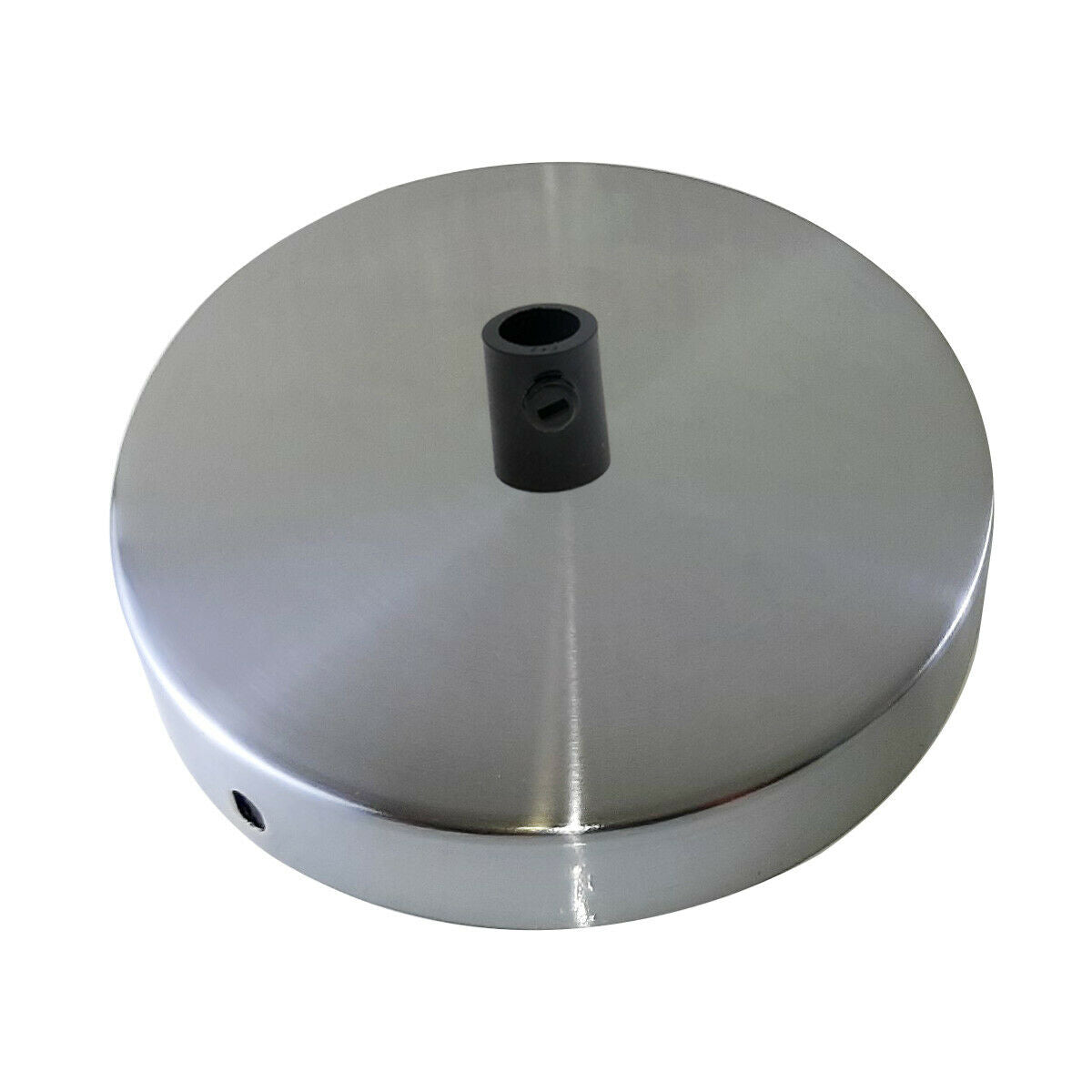 Satin Nickel Multi-Outlet Ceiling Rose — 120mm