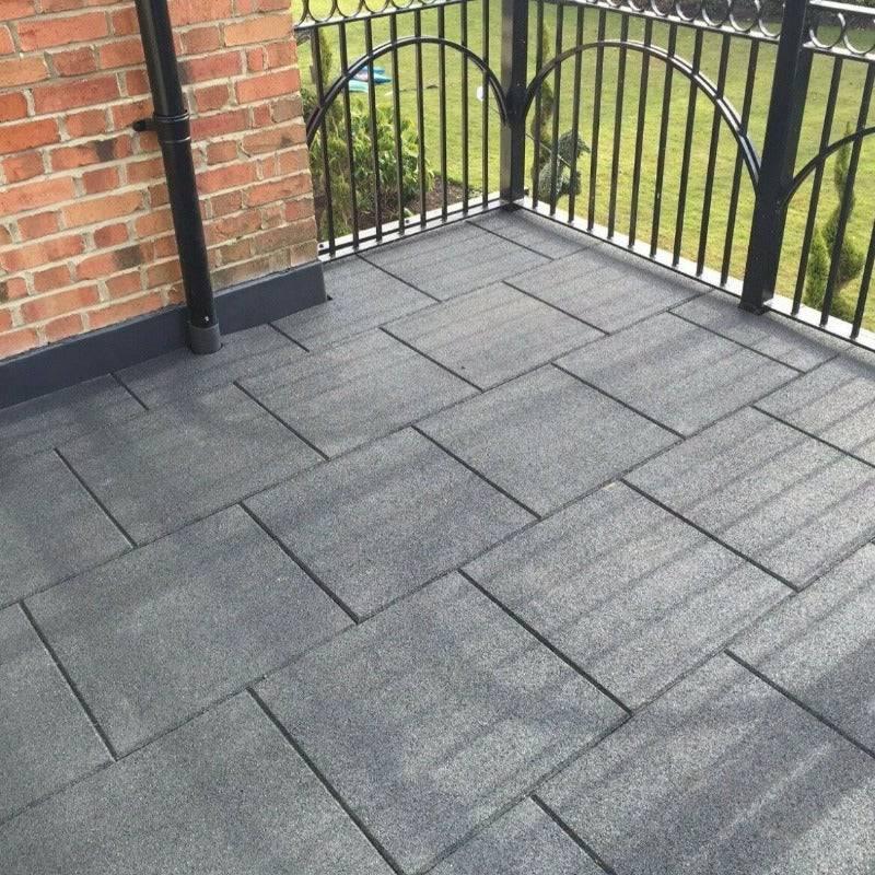 Rubber Paving Slabs — Outdoor Surfacing