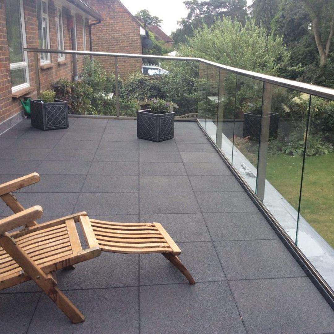Rubber Paving Slabs — Outdoor Surfacing